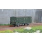 VB-117S-Ree Modeles VB 116S OCEM 30 baggage car, ex-PO, yellow logo, SNCF, VILLENEUVE, lights, digital motorized doors - VB-117S