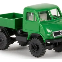 Brekina 39062 Unimog 402 à plateau, Vert sapin Sai Sai_39062 - 1