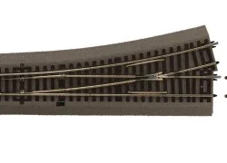 Rocoline ballast 42534 Straight-to-left turnout WL15 - Roco - Roco...Note: "Aiguillage droit à gauche" can be read as either "