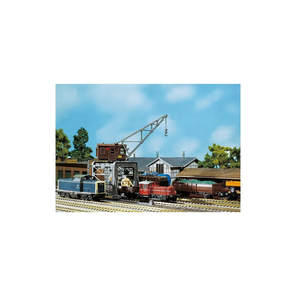 Faller 131370 Model, Gantry Crane - Faller - Faller_131370