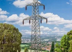 Faller 130898 scale model, 2 overhead power-line pylons (110 kV) - Fall...