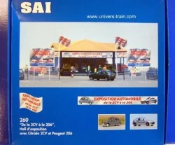 Sai 260 Showroom with 2CVs and 206s - Sai - Sai_260