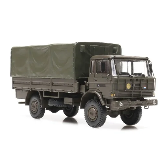 Artitec 487.051.04 Camion DAF porteur bâché Armée hollandaise, cabine A 1970, châssis court Artitec Arti_487.051.04 - 2 Arti_487.051.04-Artitec 487.051.04 Camion DAF porteur bâché Armée hollandaise, cabine A 1970, châssis court