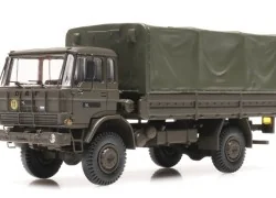 Artitec 487.051.04 DAF tarpaulin-covered carrier truck, Dutch Army, cab...