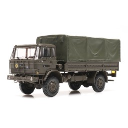 Artitec 487.051.04 DAF flatbed truck with canvas cover, Dutch Army,...