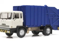 Artitec 487.051.03 Camion DAF poubelle, cabine A 1970, bleu et blanc, châssis court Artitec Arti_487.051.03 - 1