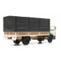 Artitec 487.053.02 DAF tarpaulin-covered carrier truck, cab C, 1987, white, ... Arti_487.053.02-Copy of Artitec 487.051.01 DAF truck with canvas cover, cab A, 1970, blue, long chassis - Arti_487.053.02