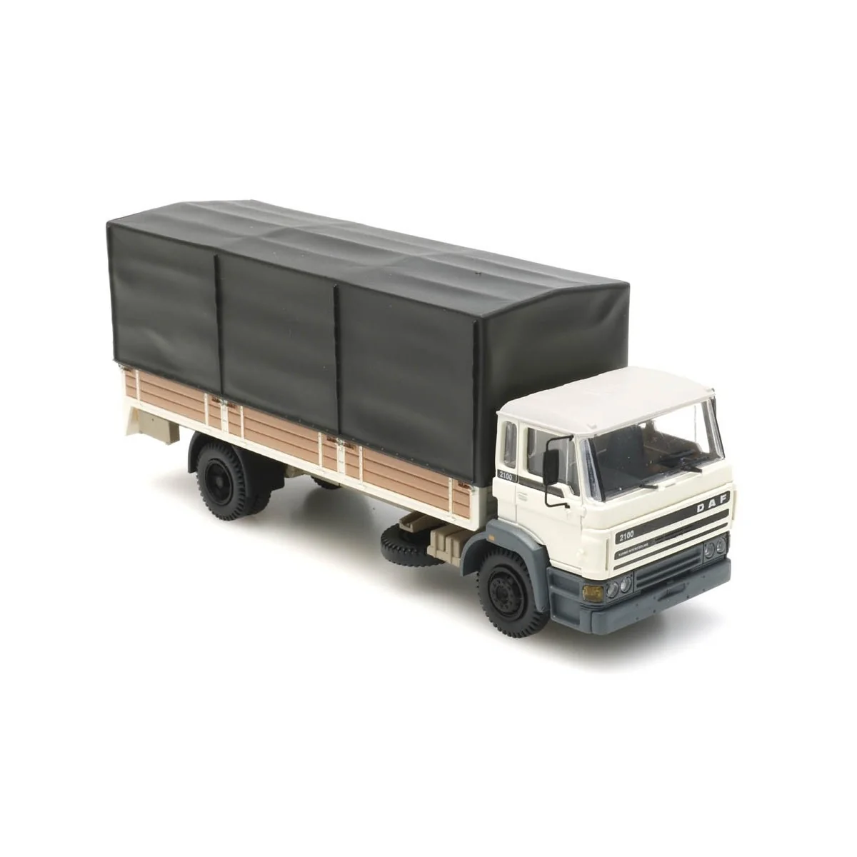 Artitec 487.053.02 Camion DAF porteur bâché, cabine C 1987, blanc, châssis long Artitec Arti_487.053.02 - 4