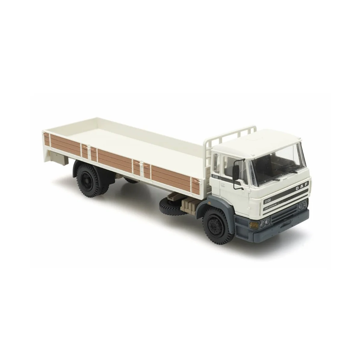 Artitec 487.053.02 Camion DAF porteur bâché, cabine C 1987, blanc, châssis long Artitec Arti_487.053.02 - 5