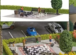 Busch 7839 Garden Chess Set - Busch - Busch_7839