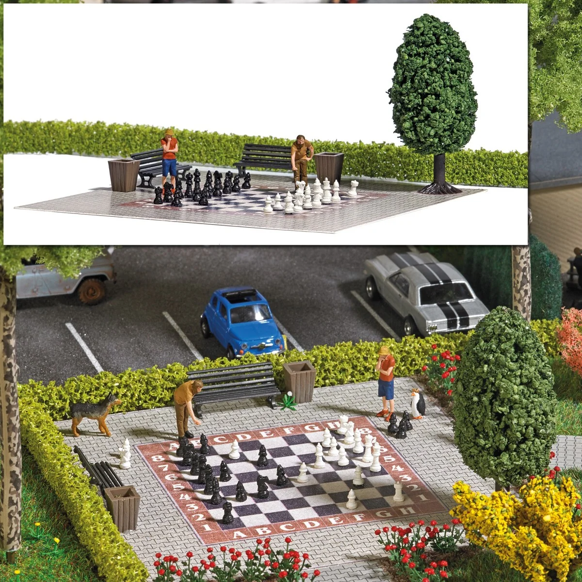 Busch 7839 Garden Chess Set - Busch_7839