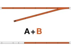 Rocoline ballast 42020 Additional track set B - Roco - Ro...
