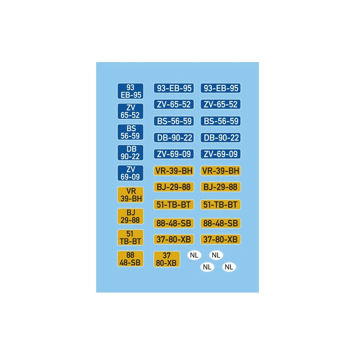 Copy of Ree Modeles XB 046 Route Plates for Passenger Cars, West - ... Copy of Ree Modeles XB 046 Route Plates for Passenger Cars, West - ...