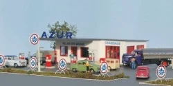 Sai 168 AZUR service station with a garage, 1950–1960 - Sai - Sai_168