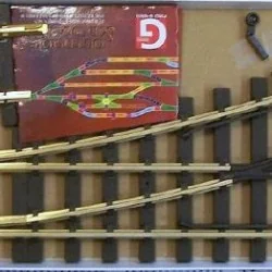 Piko G 35222 Left-hand turnout + 1 curved rail G-WLR 5 manual