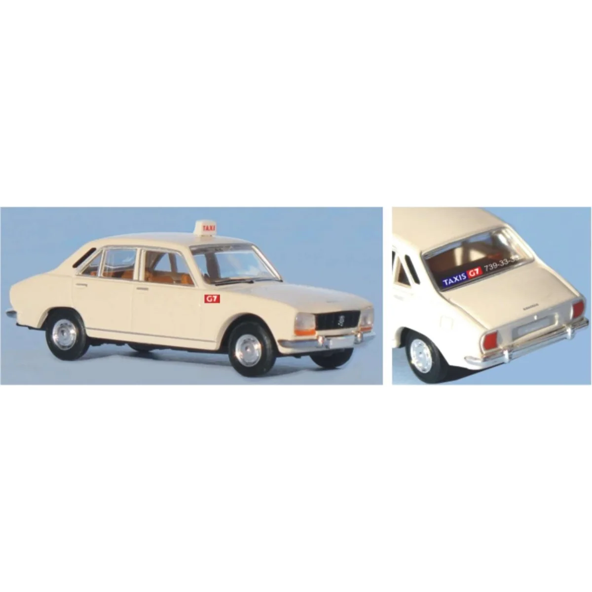 SAI 2094 Peugeot 504, white taxi G7 - Sai_2094