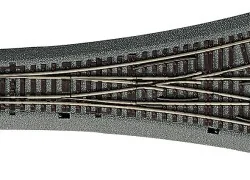 Rocoline ballast 42543 asymmetric triple turnout DWW15 - Roco - ...