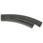 Roco_42571-Rocoline ballast 42571 Right-hand curved turnout BWr5/6