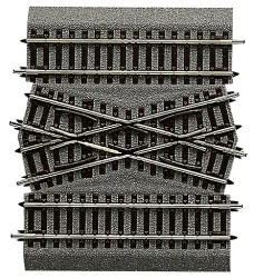 Rocoline ballast 42598: central piece for a double-track junction.
