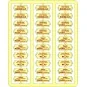 XB-051-Ree Modeles XB051 Plaques Itinéraires pour voitures voyageurs, Sud-Ouest, lettres rouges