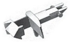 Fleischmann 9525 Standard plug-in coupler, N scale - Fleischmann...