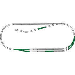 Rocoline ballast 42011 Complementary track set C - Roco - Ro...