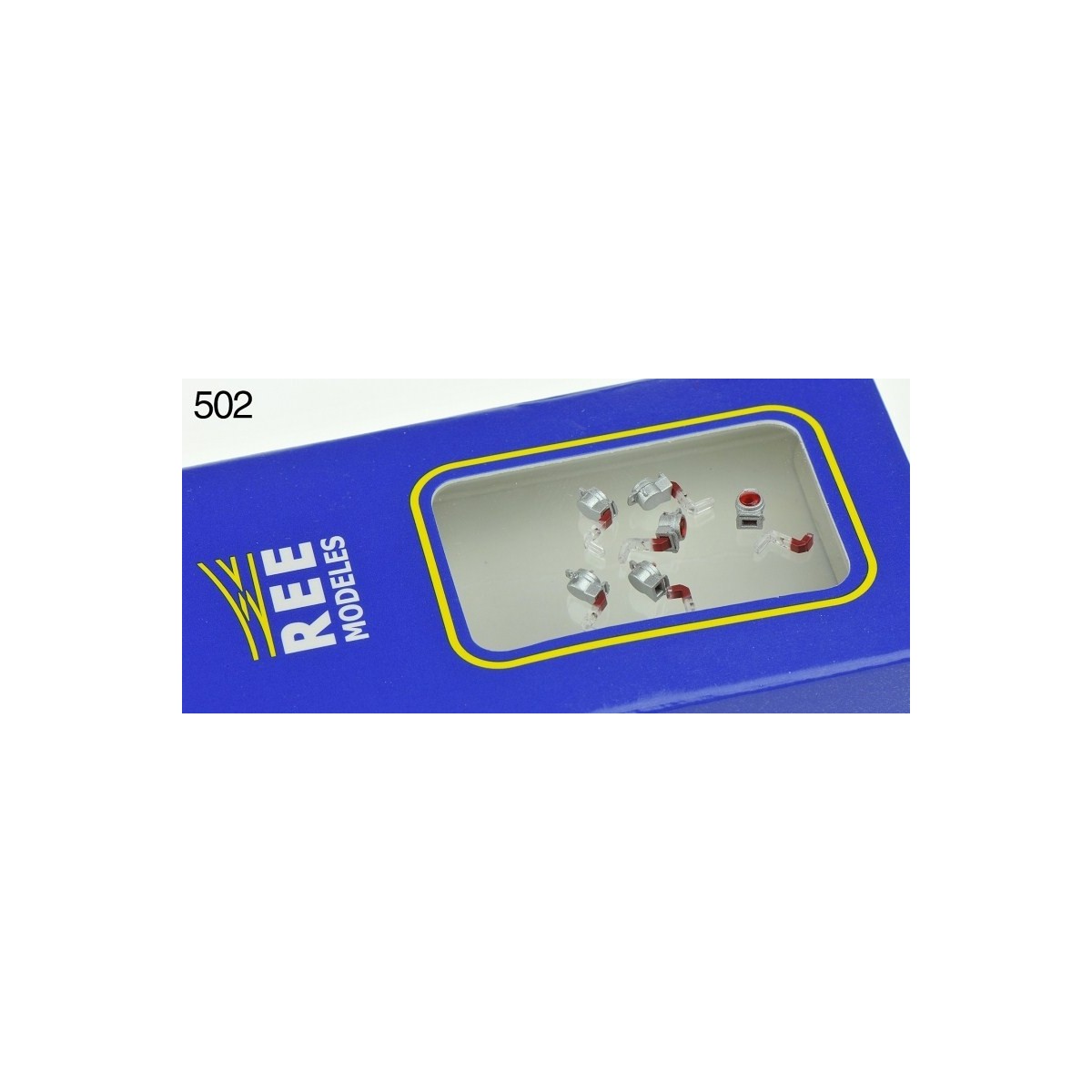 Ree model XB 501 SNCF end-of-train signal lantern, yellow - XB-502