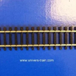 Jouef Hornby R601 Rails droit longueur 335mm avec éclisses Jouef R601 - 1