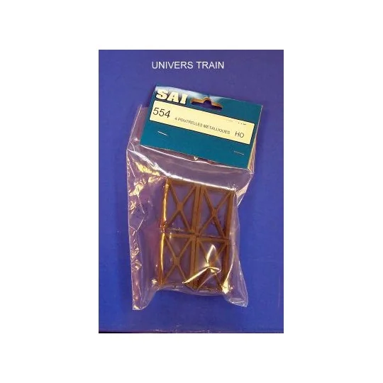 Sai_554-Sai 554 Metal beams x 4 pieces