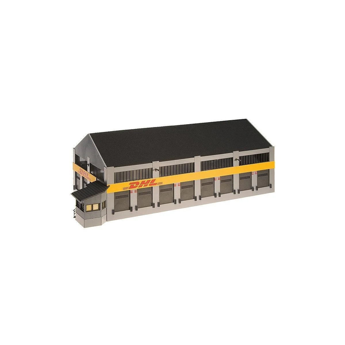 Faller 130981 Model Kit, DHL Logistics Center - Faller - Faller_130981 Faller 130981 Model Kit, DHL Logistics Center - Faller - Faller_130981