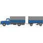 Ree Modeles CB 100 Panhard Movic Truck, Wine Tanker + Trailer (Blue... CB-106-Ree Modeles CB 100 Panhard Movic Truck, Wine Tanker + Trailer (Blue and Grey) - CB-106