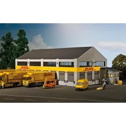 Faller 130981 Model Kit, DHL Logistics Center - Faller - Faller_130981