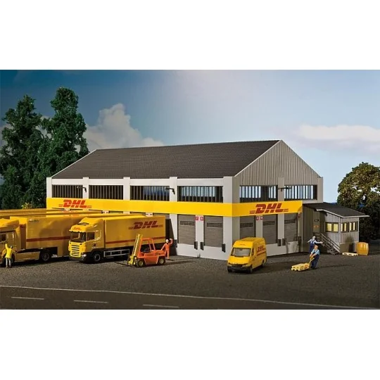 Faller 130981 Model Kit, DHL Logistics Center - Faller - Faller_130981 Faller_130981-Faller 130981 Model Kit, DHL Logistics Center - Faller_130981