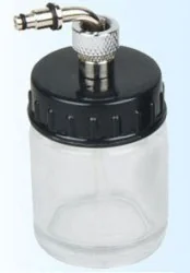 Fengda BD-07 Godet 22ml en verre avec plongeur pour aérographe Scientific-France BD-07 - 1