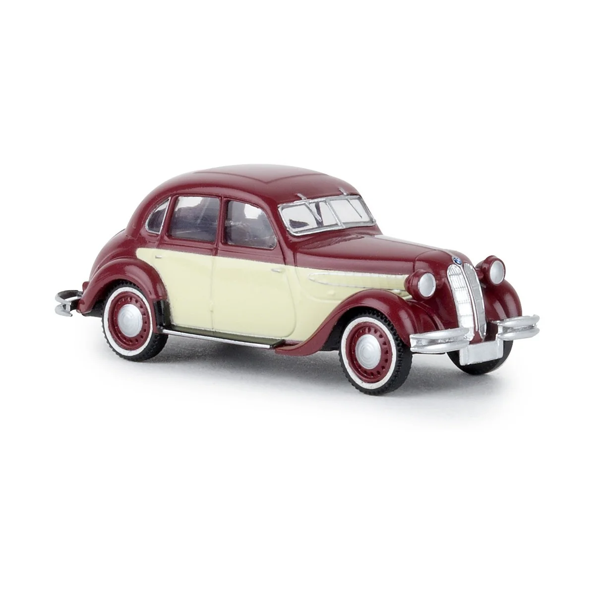 Brekina 24557 BMW 326, burgundy and beige Brekina 24557 BMW 326, burgundy and beige