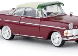 Brekina 20132 Opel Rekord P2, red coupe with sun visor - Sai - Sai_...