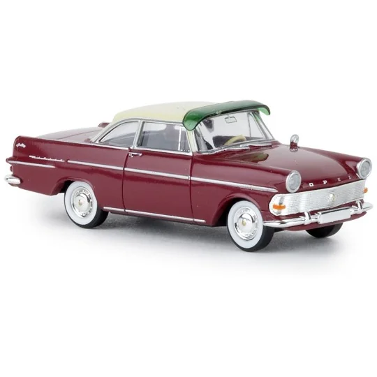 Sai_20131-Brekina 20132 Opel Rekord P2, red coupe with sun visor - Sai_20131
