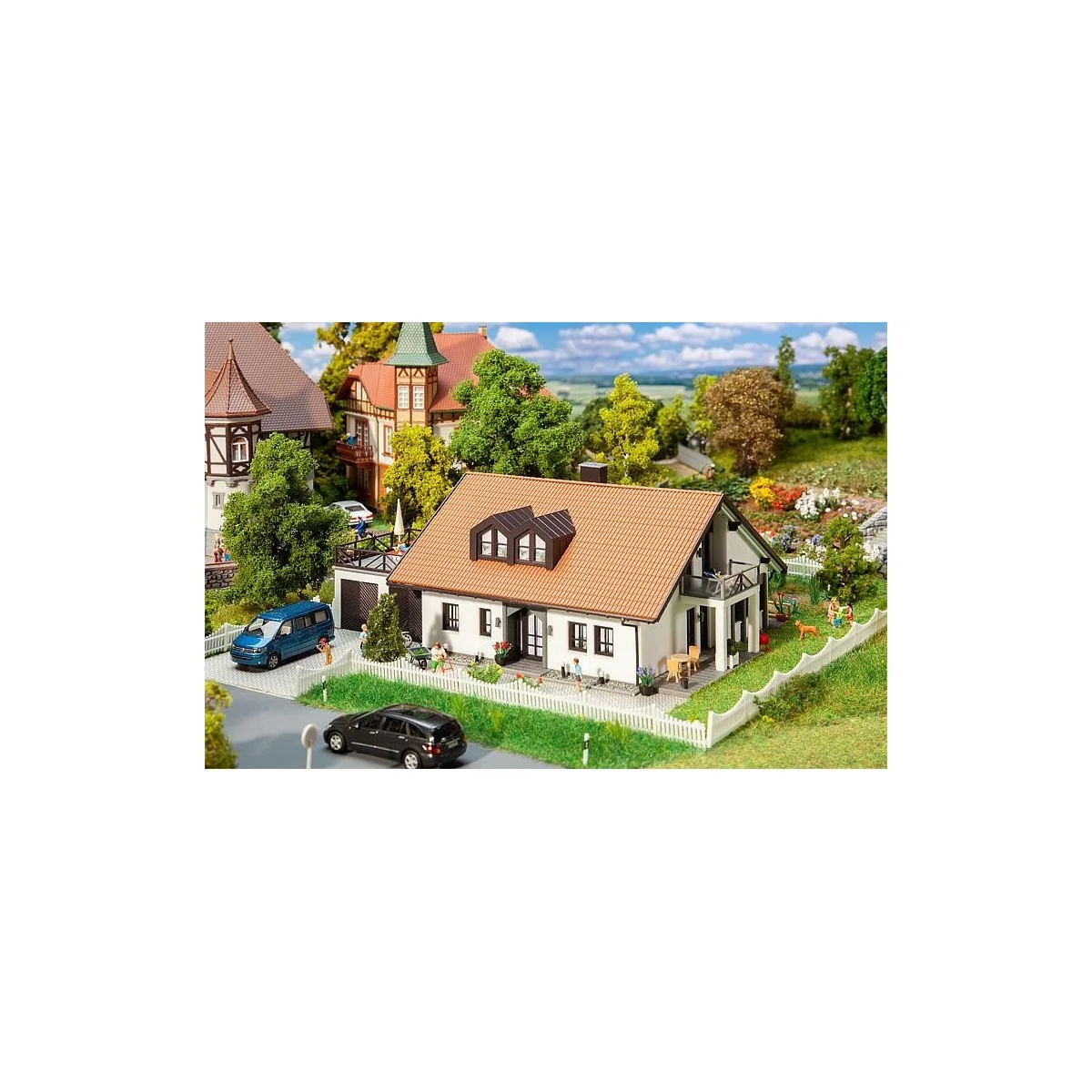 Faller 130641 Model Kit, Prefabricated House 1985 - Faller_130641