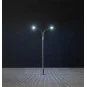Faller_180201-Faller 180201 Lighting, Double Floor Lamp 10cm, with LED