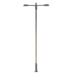 Faller 180203 Lighting, Floor lamp with 9.3cm extension, two arms, ...