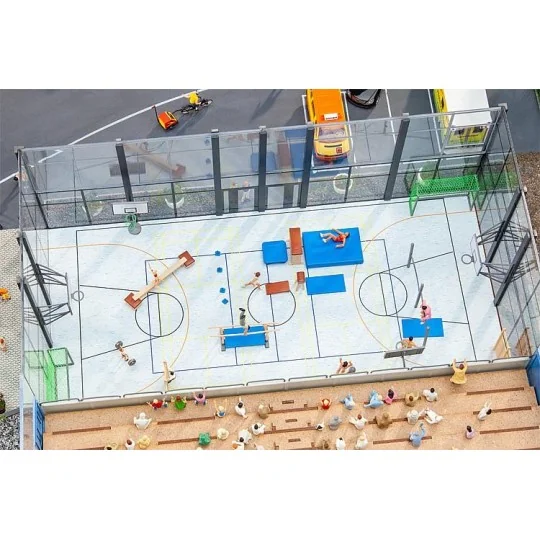 Faller 180354 Model Kit, Sports Hall Furnishing Set Faller_180354-Faller 180354 Model Kit, Sports Hall Furnishing Set