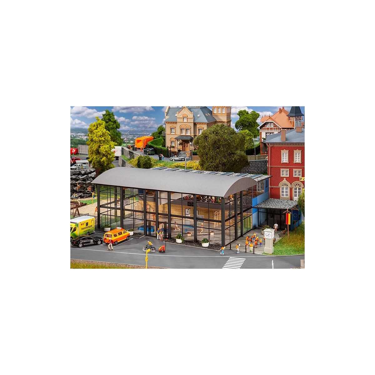 Faller 130613 Maquette, Salle de sports Faller Faller_130613 - 1