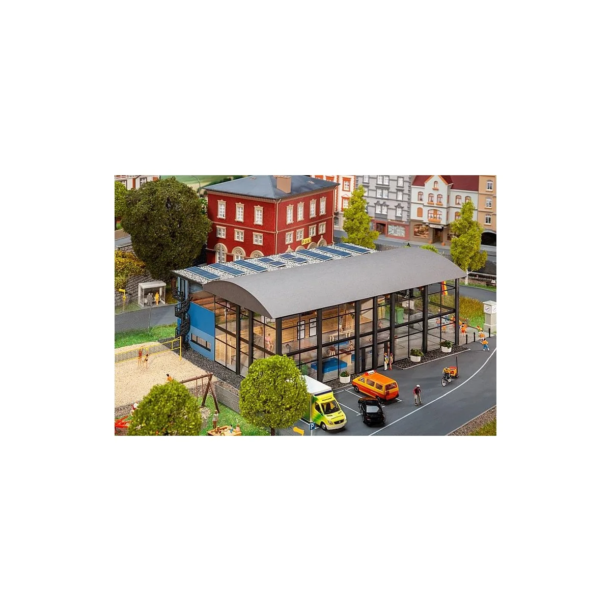 Faller 130613 Model Kit, Sports Hall - Faller_130613