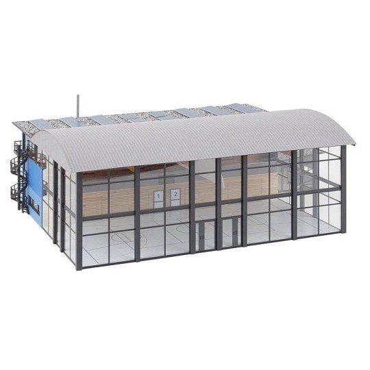 Faller 130613 Scale model, Sports hall - Faller - Faller_130613 Faller_130613-Copy of Faller 180354 Model Kit, Sports Hall Furnishing Set - Faller_130613