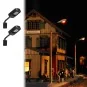 Busch 4132 Lighting, 2 Floor Lamps, with LEDs, Wired Busch_4132-Busch 4132 Lighting, 2 Floor Lamps, with LEDs, Wired