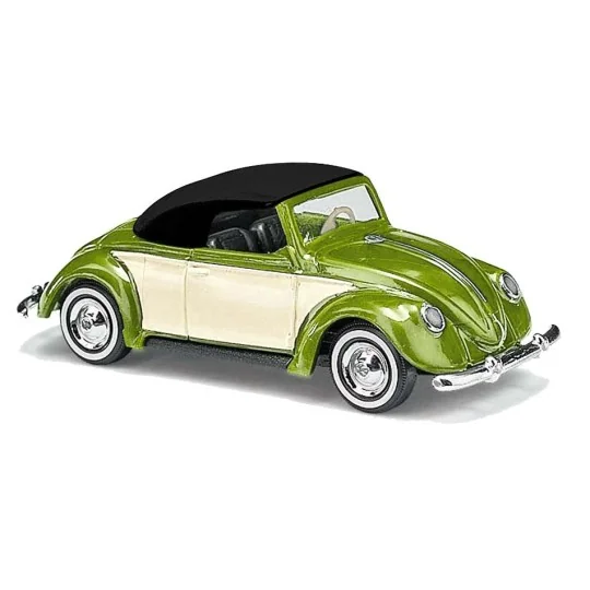 Busch_46735-Busch 46735 Volkswagen Beetle Hebmüller Convertible, Metallic Green