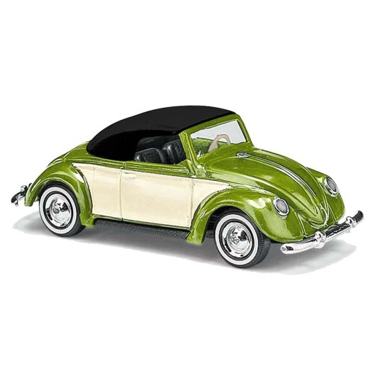 Busch 46735 Volkswagen Beetle Hebmüller cabriolet vehicle, ver... Busch_46735-Copy of Busch 46732 Volkswagen Beetle Cabriolet, light blue - Busch_46735