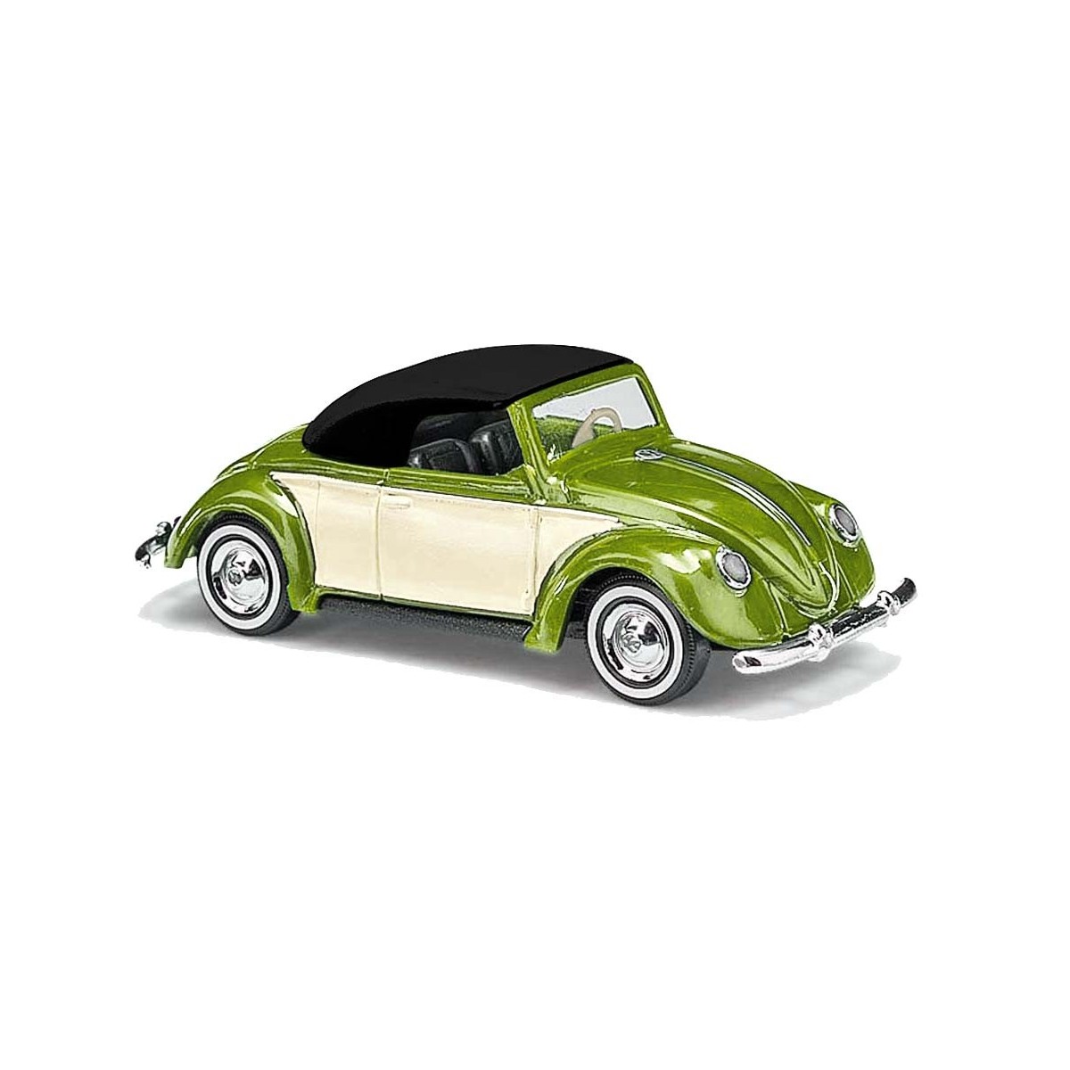 Busch 46735 Volkswagen Beetle Hebmüller Convertible, Metallic Green...