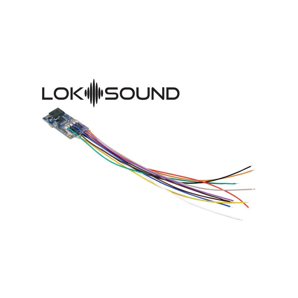 ESU 58813 Blank Microphone Sound Decoder, Single Wires, Loksound V5...