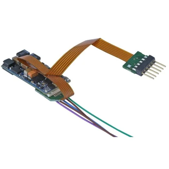 Esu 58816 Décodeur sonore Micro vierge Nem 651, 6 broches, Loksound V5 Esu Esu_58816 - 1 Esu_58816-Esu 58816 Décodeur sonore Micro vierge Nem 651, 6 broches, Loksound V5